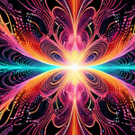 "A mesmerizing, unique digital artwork that embodies the aesthetic of digital scarcity. Imagine flowing, vibrant abstract forms composed of glowing pixels and intricate, subtly visible code patterns. The art piece appears to be a dynamic, evolving entity, with futuristic, ethereal light emanating from within, set against a deep, contrasting background. Emphasize the sense of authenticity and groundbreaking digital artistry."